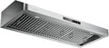 Range Hood 42 Inch Under Cabinet with 980 CFM, 3-Speed Gesture Sensing & Touch Control, Stainless Steel Kitchen Hood Vent for LED Lights, Time Setting, Baffle Filters with Handlebar