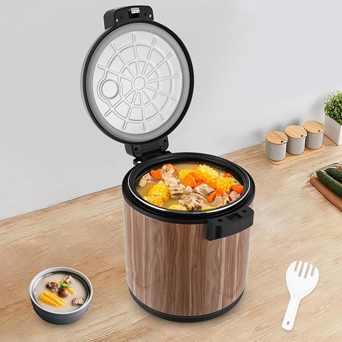 DNYSYSJ 6 Gallon Commercial Rice Steamer Cabinet, 23l Electric Rice Warmer with Temperature Settings, Stainless Steel Rice Warmer Stand for Restaurants, Catering, And Parties, Not Cooker