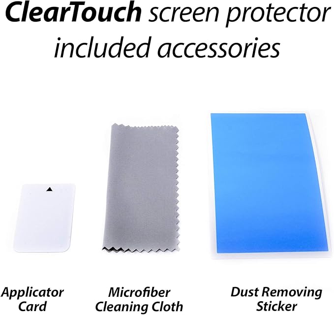 BoxWave Screen Protector Compatible with Revolution Cooking InstaGLO R90 Toaster - ClearTouch Anti-Glare (2-Pack), Anti-Fingerprint Matte Film Skin
