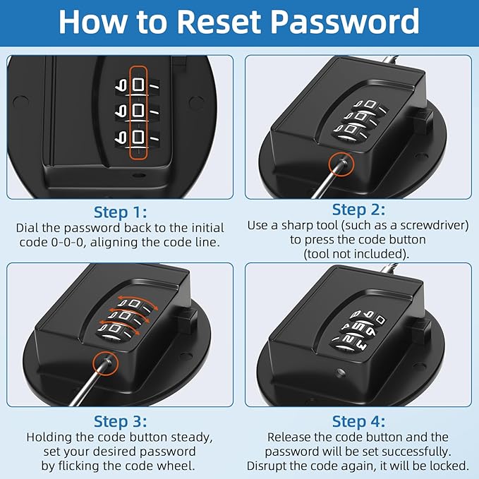 AOSITE Keyless Digital Lock - Multi-Purpose Child Proof Latches for Refrigerator, Freezer, Cabinet, Drawer & Wardrobe, No-Drill Adhesive Safety Lock with Combination Code (1Pack Black)