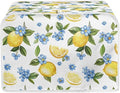 Lemon Floral Print Toaster Covers 2 Slice Bread Maker Covers Toaster Oven Cloth Cover Kitchen Accessories Cover with Handle Dust Protection
