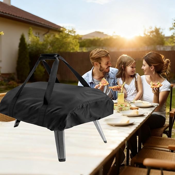Pizza Oven Cover for ooni Koda 16,Waterproof Pizza Oven Accessories Carry Cover for Outdoor,600D Pizza Oven Covers with Pocket