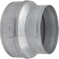 6" to 5" Inch Duct Pipe Adapter - Galvanized Steel HVAC Ducting Reducer for Ventilation - PVC Pipe, Hose Coupler - Heavy Duty Exhaust, Air Conditioner Fittings - Vent Flange Connector