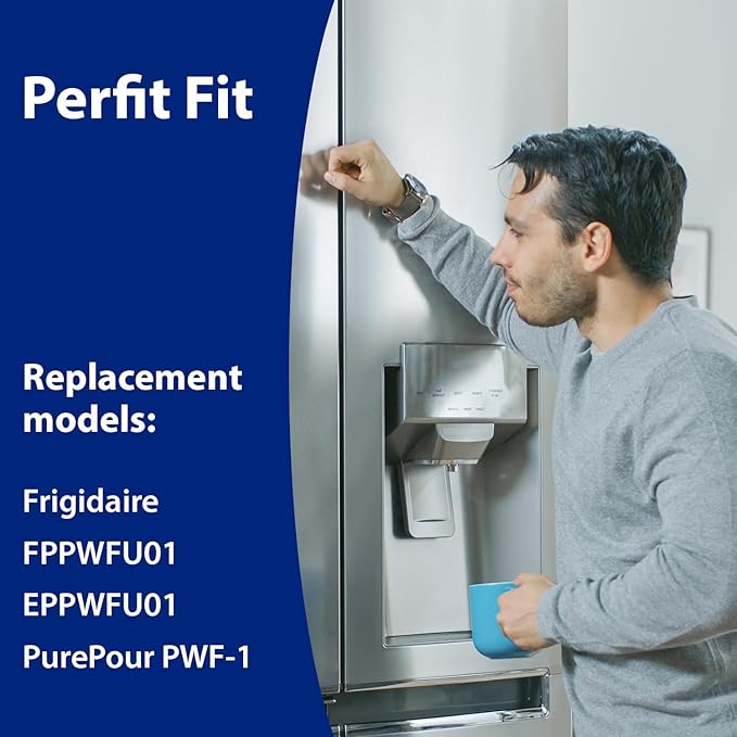 FPPWFU01 Water Filter Replacement for EPPWFU01 PureAdvantage PWF-1 PurePour PWF-1 FPPWFU01 (2 Pack) - Packaging May Vary