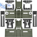 UPGRADED W10350375 Dishwasher Top Rack Adjuster Parts,For Whirlpool Dishwasher Parts WDTA50SAHZ0 WDT750SAHZ0 WDT730PAHZ0 WDT970SAHZ0 Upper Rack Parts,For Kenmore 665 Dishwasher Top Rack Part,10PCS