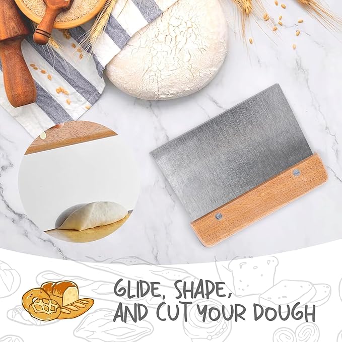 Bread Proofing Baskets 8.5 inch Round Dough Proofing Bowls w/Liners Perfect for Home Sourdough Bakers Baking