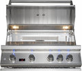 Whistler 34-inch Built-in 4-Burner Natural Gas Grill with Rear Infrared Burner & Grill Lights