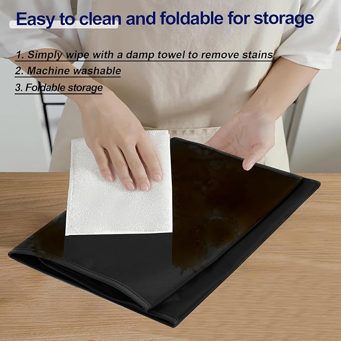 Toaster Cover Waterproof Heat-Resistant Dustproof Protective Case Heavy Duty Cover for Mueller UltraToast 4 Slice MT-110ss/Elite Gourmet ECT-3100 Long Slot 4 Slice Toaster