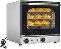 Commercial Covection Oven, 30Qt/28L, Half-Size Electric Convection Oven Contertop, 1750W, Stainless Steel Chamber, 3-Tier Wiring Grids, for Catering, Bakeries, Hotel, CSA Certification