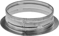 Repa Market 4'' Inch Metal Duct Connector Flange - Air Tight Vent Duct Collar - for Connecting Exhaust, Intake Flex and Straight Ducting - Heating, Cooling Universal HVAC Adapter - Home, Commercial