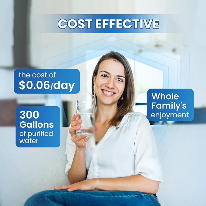 GOLDEN ICEPURE 4396508 Refrigerator Water Filter Replacement for EveryDrop Filter 5, EDR5RXD1, 4392857, 4396510, Clch100, 46-9010, NLC240V, 8212491, WF285 3PACK