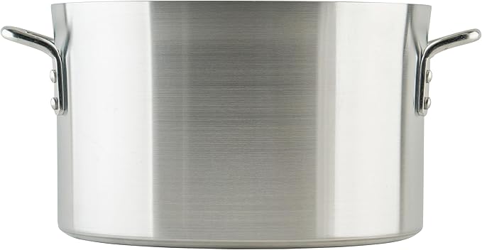 Winco 6.0mm Aluminum Sauce Pot, 14-Quart