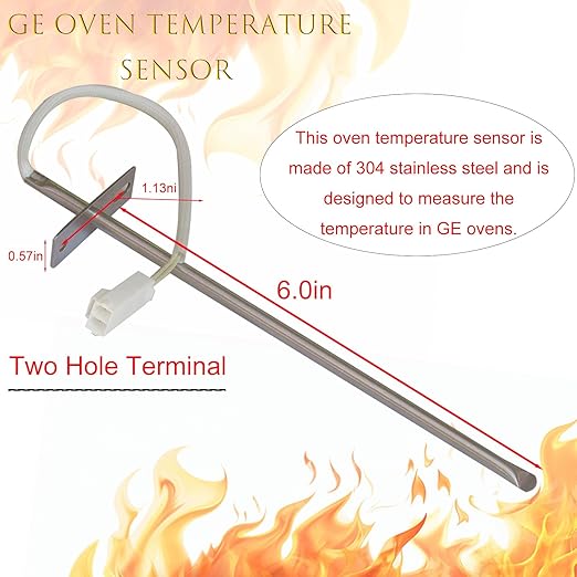 WB20K10027 Oven Temperature Sensor for GE WB20K10027 1567161 AH2374070 EA2374070 PS2374070