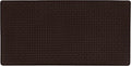 Achim Home Furnishings Woven-Embossed Faux-Leather Anti-Fatigue Mat - 20in x 39in - Black