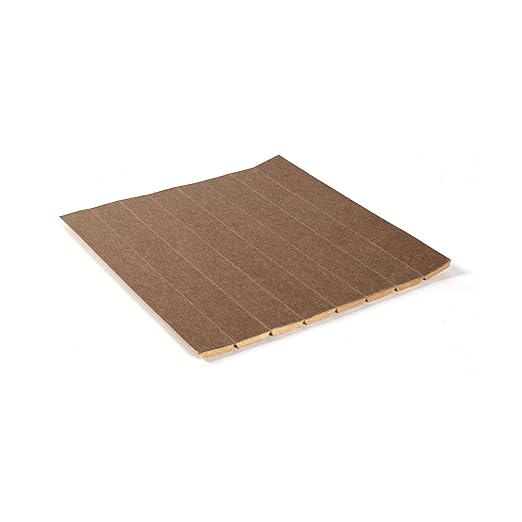 Unfinished White Oak Veneer Decorative Tambour 3/4" Centers - 4'x 8'