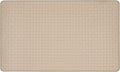 Achim Home Furnishings Woven-Embossed Faux-Leather Anti-Fatigue Mat - 18in x 30in - Tan