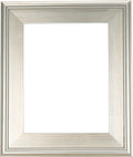 Creative Mark Plein Air Style Frame, Hand Leafed Silver, 6x6-2.75" Wide Moulding with 1/2" Rabbet Depth, Open Back W/O Glazing, Museum Quality, For Art Panels, Stretched Canvas, Pictures & More