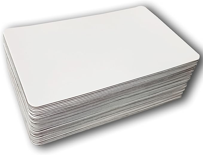 Dry Erase Magnets, Blank Magnetic Dry Erase Labels, 36-Pack, Erasable Magnets for Whiteboard, Multipurpose White Magnetic Labels to Write On for Classroom, Home, Education, Office, 3" x 5"