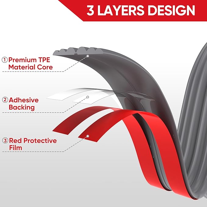 Wall Corner Protector Peel and Stick Wall Molding Trim Flexible Corner Guard Edge Protector Inside & Outside Corner Guard Strip for Wall Edge Ceiling Countertop