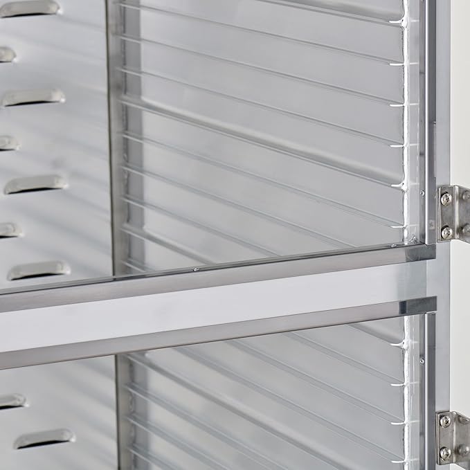 Kratos Full Size Commercial Insulated Holding and Proofing Cabinet with Clear Dutch Doors, Holds 36 Full Size Sheet Pans, 120V, 1440W (28W-603)