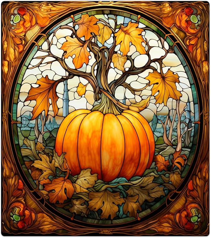Fall Pumpkin Autumn Thanksgiving Dishwasher Magnet Cover Magnetic Dishwasher Decorative Cover Front Dishwasher Door Covers Reuseable Dishwasher Covers Panel Decal for Kitchen Home Appliances 23" X 26"