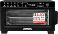 Gourmia Toaster Oven Digital Air Fryer - Convection Mode with 4 Slice Capacity, 3 Rack Positions, 12 Presets, Toast, Bagel, Bake, Roast, Broil, Dehydrate, Popcorn, Fits 9" Pizza, Black