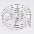 3pack Steam Rack,Alele 8inch Trivet Stainless Steel Steaming Rack Electric Pressure Cooker steam Rack Stand for Instant Pot Pressure Cooker Food Heating (Steam Rack-8IN-3P)