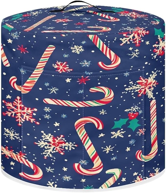 Candy Canes Dust Cover Instant Pot Heavy Duty Waterproof Dust Pressure Cooker Cover Case for Instant Pot Pressure Cooker Instant Pot Appliance Covers Pressure Cooker Size M