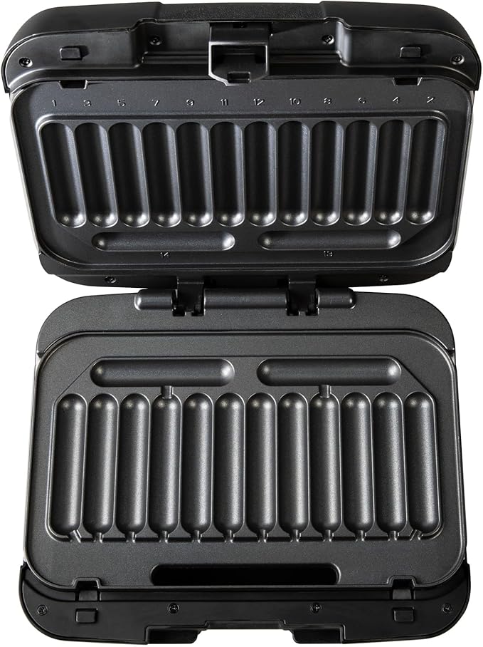 Johnsonville Sizzling Sausage Grill Plus, Indoor Electric Grill, 3 in 1 Design BTG-500 Dinner Sausage, Breakfast Links and Patties, Easy to Use, Brats, Grilling, Great Gift for the Holidays