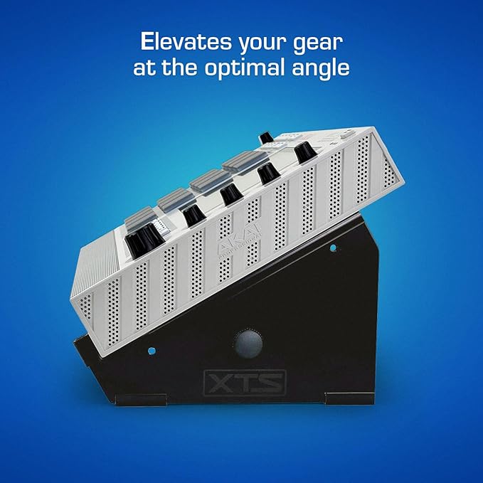 ANALOG CASES XTS Desktop Stand, Large 10.6" - 18.5" Size For Sampler / Synth / MIDI Controller / Drum Machine, Fits Akai MPC Live 2 / Ableton Push 3 / Native Instruments Maschine and more