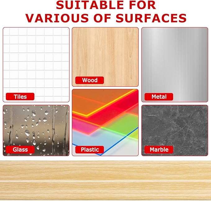 Flexible Wall Corner Protector Moulding Trim Peel and Stick Wall Corner Guards Edge Protector Self Adhesive Molding Trim Strip for Edge Ceiling (Original Wood Grain, 1.6 in x 20 Ft)