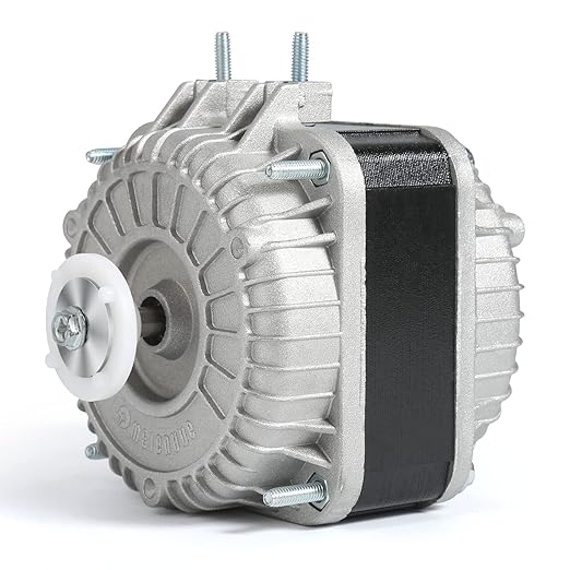 Condenser Fan AC Motor YZF6-13,Input Power 33W Output Power 6W Shaded Pole Motor for Refrigerator,Freezer,Small Ventilation Rquipment,UL Approved (120V 60Hz YZF6-13)