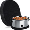 Heat Resistant Mat for Crockpot Slow Cooker with Appliance Slider Function, 2 Pack Countertop Protector for Crock Pot Slow Cookers, Crock-Pot 3-10 Quart, Hamilton Beach Slow Cooker
