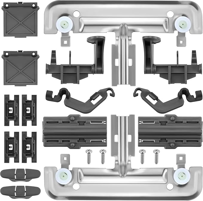 Dishwasher Replacement Top Rack Fit For Whirlpool WDT790SLYM1 WDT790SLYM3 WDT910SAYE0 WDT910SAYE1 WDT910SAYE2 WDT910SAYE3 WDT910SAYM0 WDT910SAYM1 WDT910SAYM2 Dishwasher