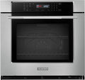 Empava 30 inch Electric Single Wall Oven with 10 Cooking Funcitons, Built-in Convection System with Screen Touch Control, Air Fry, Self-cleaning