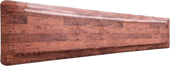 Rhino Mats, Softwoods Anti Fatigue Floor Mat, Commercial Grade Kitchen Mat, Standing Desk Mat, Office, Garage or Anywhere, Standing Comfort. (Oak, 3' x 8' x 1/2")