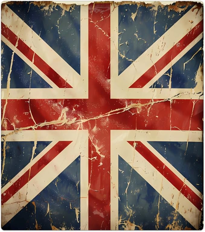 Dishwasher Magnet Cover Retro UK British England Flag Reusable Dishwasher Magnetic Cover Sticker Decorative Dish Washer Door Cover Panel for Home Kitcen Appliance