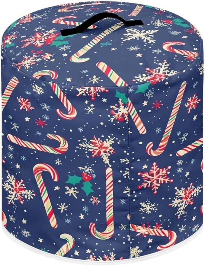 Candy Canes Dust Cover Instant Pot Heavy Duty Waterproof Dust Pressure Cooker Cover Case for Instant Pot Pressure Cooker Instant Pot Appliance Covers Pressure Cooker Size M