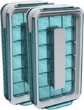 ICEBREAKER POP 2.0 2024: Make And Serve Ice Without Ever Touching The Ice | The Sanitary Silicone Ice Cube Tray for Freezer | Patented Ice Trays for Freezer | This Ice Cube Maker Makes 18 Cubes