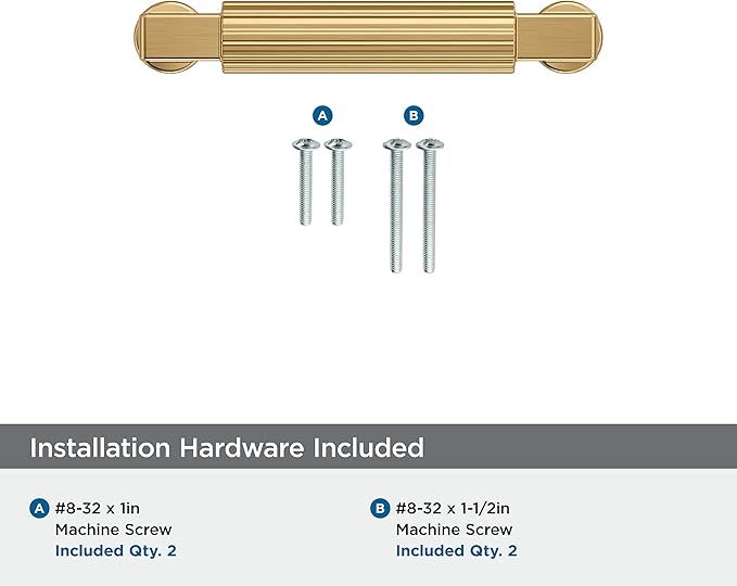 Amerock Ballard 3 inch (76mm) Center-to-Center Champagne Bronze Cabinet Pull, BP37642CZ
