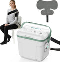 Cold Therapy Machine with Programmable Timer, Portable Ice Machine for Shoulder After Surgery, Shoulder Replacement Recovery System, Cryotherapy Pain Relief w/Compression Pad