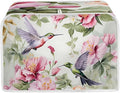 Hummingbird Flower Print Toaster 2 Slice Cover Appliance Dust-proof Cover Fingerprint Protection for Kitchen Small Appliance