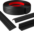 Wall Corner Protector & Edge Guard，Peel and Stick Wall Trim Moulding Inside & Outside Corner Molding Trim Caulk Strip, Self Adhesive Trim for Wall Edge,Ceiling,Countertop, 1.6” W x20’ L，Black