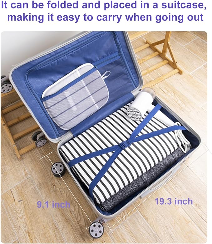 EVEME Steamer Board for Clothes,Stand for Steaming Clothes,Steamer Pad,Hanging Ironing Board,Clothes Steamer Board,Steamer for Clothes,Hanging Steam Iron Pad,Steam Ironing Board