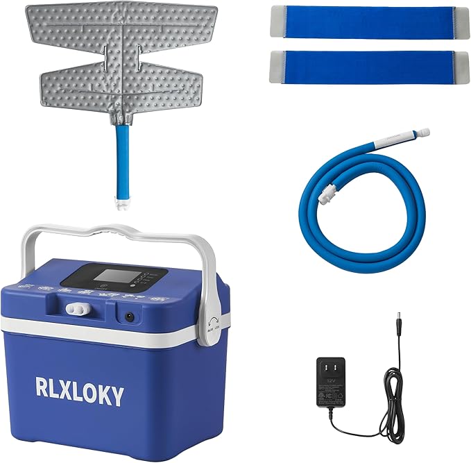 3.0 Cold Therapy Unit,Ice Machine for Knee After Surgery, Cold Therapy Machine for Knee,Cold Therapy System with Loop Mode