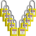 Lockout Tagout Locks, Safety Padlocks, Loto Locks Keyed Differently Lock Out Tag Out Device Plastic