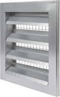 Repa Market 8" x 8" Inch Heavy Duty Galvanized Steel Register Vent Cover with Wire Mesh Screen - Crawl Space Vent - Air Intake/Exhaust Outdoor Wall Gable Vent - HVAC Duct Vent - Vent Covers for Wall