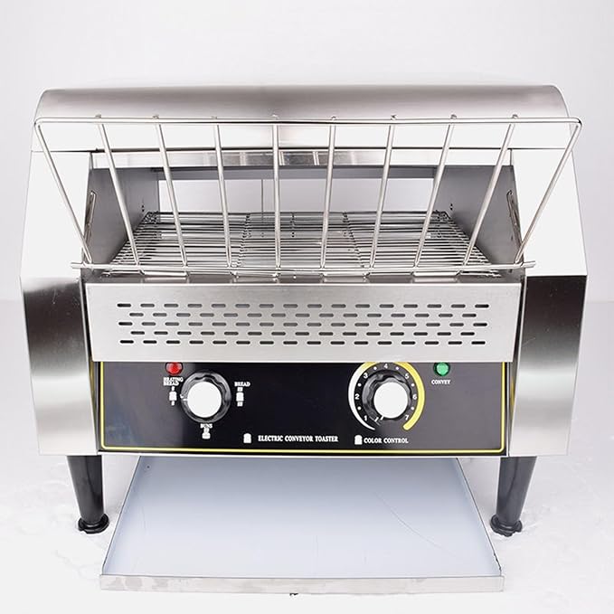 450 Slices/Hour Bread Toaster Commercial Conveyor Toaster Machine For Plain Bread Buns Bagles (450PCS/H commercial conveyor toaster)