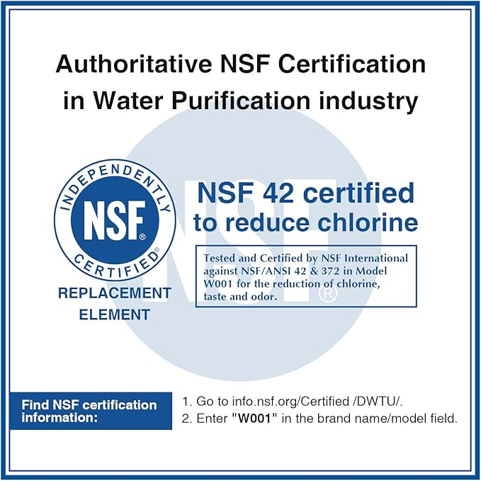 W10295370A Water Filter Replacement, Compatible with Whirlpool EDR1RXD1, Everydrop Filter 1, EDR1RXD1B, W10295370, WHR1RXD1, KAD1RXD1, P4RFKB2, P8RFWB2L, 46-9930, 46-9081 3PACK
