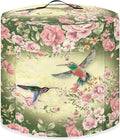 Hummingbird Pressure Cooker Cover for Women Insulated Rice Cooker - Easy to Clean Lining, Waterproof Dust Cover with Pocket for Instant Pot 6 Quart Appliance